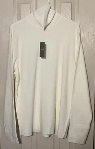 Chico’s Women’s white Knit Sweater Top Size 4/20 NWT - Picture 1 of 6