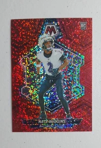 Mosaico Panini 2024 - Rookies Nate Wiggins #330 Red Sparkle Prizm (RC) - Imagen 1 de 2