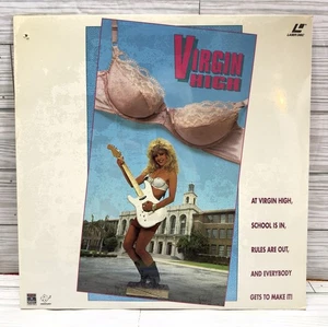 Virgin High (1991), RCA Columbia LaserDisc, Actress: Linnea Quigley, Rated: R - Picture 1 of 10