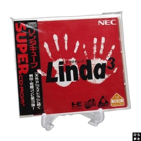 LINDA CUBED Ultra Violent RPG PC Engine CD Rom LINDA3 3 JAPAN