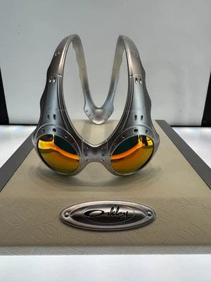 FDM Oakley Over The Top Style Sunglasses - Aluminum Silver Frame Ships Same Day! - Image 1 of 4