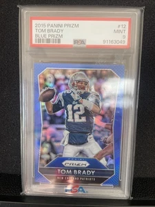 Panini Prizm Tom Brady #12 2015 azul Prizm 🔥Color a juego - Imagen 1 de 2