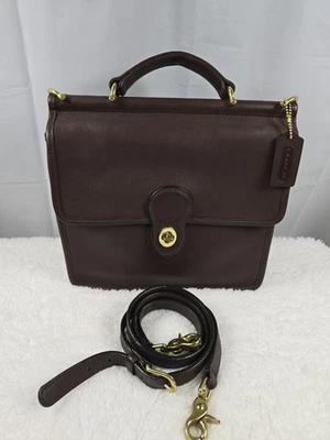 Bolso Coach Willis 9927 vintage caoba Foto 1 de 4