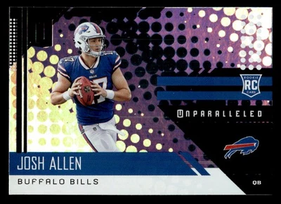 2018 Panini Unparalleled #207 Josh Allen Flight - Image 1 of 2