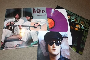 Lennon 8x10 mit gratis BEATLES ESHER Akustik Import LP-Farbe Vinyl - Bild 1 von 2