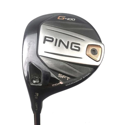 Left Handed Ping G400 SFT 3 Wood / 16 Degree / Alta CB 55 Senior Flex - Image 1 of 4