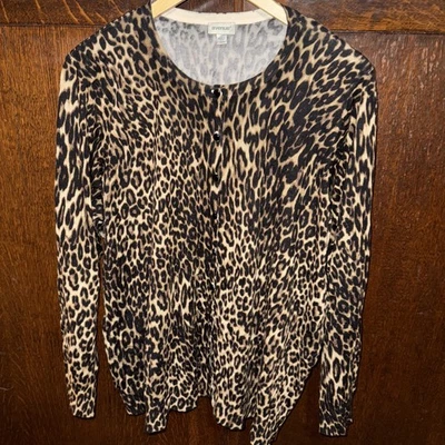 Cárdigan Avenue Rayón Mezcla Estampado Animal 18/20 Foto 1 de 4