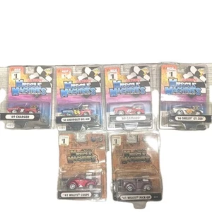 Lot of 6 Action Muscle Machines 1:64 See pictures!! BNIB!! Never Opened! - Picture 1 of 6