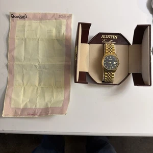 Austin Excellence Men’s Watch, With Original Receipt And 4 Other Assorted - Picture 1 of 13