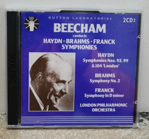 BEECHAM HAYDN BRAHMS - Beecham Conducts Symphonies - 2 CD - Dutton Laboratories - Picture 1 of 8