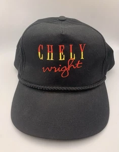 Vintage 1990's Chely Wright Sewn Hat Ball Cap SnapBack w Cord Country Music NOS - Picture 1 of 11