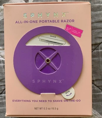 Afeitadora de viaje portátil Sphynx Spray todo en uno para afeitar espuma recargable sobre la marcha Foto 1 de 4