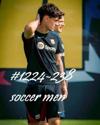 MALE PORTRAIT #1224-238-athletes series -soccer men - free shipping in the usa - Imagem 1 de 2