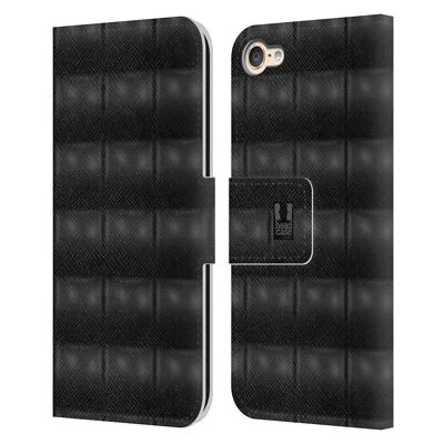 FUNDA LIBRO CUERO COJINES HEAD CASE DESIGNS PARA APPLE iPOD TOUCH MP3 Foto 1 de 4