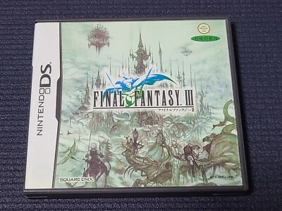 Super Rare Nintendo DS Final Fantasy 3 III Retro Game Daiwon Korean Version NDS - Image 1 of 4