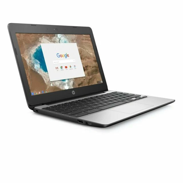 HP Chromebook 11.6" Intel Celeron N3060 1.6GHz 4GB RAM 16 GB eMMC (11-v031nr) - Image 1 of 1