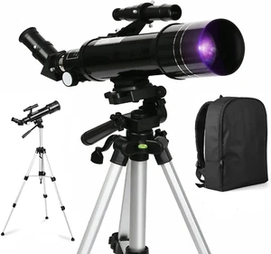 Telescope with 6Mm and 25Mm Kellner Eyepieces, F40070M Astronomical Reflector Te - Picture 1 of 7