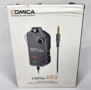 Comica LinkFlex AD2 Single-Channel Microphone and Guitar Interface Smartphones - Picture 1 of 3