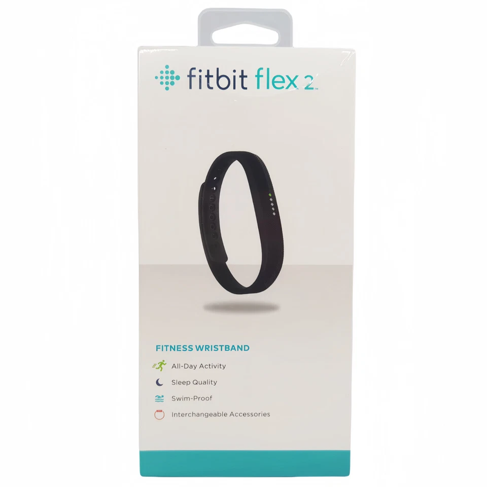 NEW Fitbit Flex 2 Health Activity Sleep Tracker Sports S & L Band Bluetooth - Imagen 1 de 4