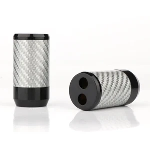 2/4PCS Carbon Fiber Pants Boot Y Splitter Speaker Audio Cable Wire Pant 1 To 2 - Foto 1 di 10