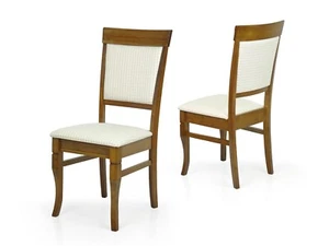 Wooden Set of 2 and 4 Classic Style Solid Wood Upholstered Ronda Dining Chairs - Picture 1 of 60