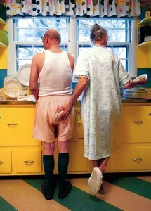 Funny HAPPY BIRTHDAY Card TO MY MAIN SQUEEZE, Couple Goosing Butt by Avanti +✉ - Picture 1 of 5