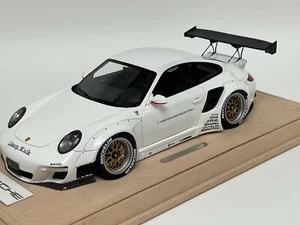 1/18 AB Models Porsche 911 Liberty Walk in Gloss White #01 /10 n BBR or MR - Picture 1 of 12