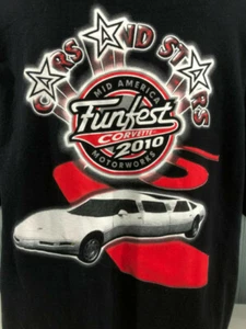 Corvette Mid America Motorworks Funfest 2010 XL T-Shirt - Picture 1 of 5