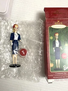 Hallmark Keepsake Ornament 2000 BARBIE Commuter Set 7o en Serie Sombrero NUEVO - Imagen 1 de 3
