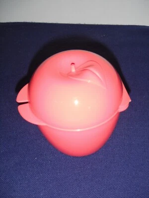 Tupperware  Big Apple  Apfel Dose Pausendose Obstdose Joghurt Dose   Neu - Bild 1 von 4