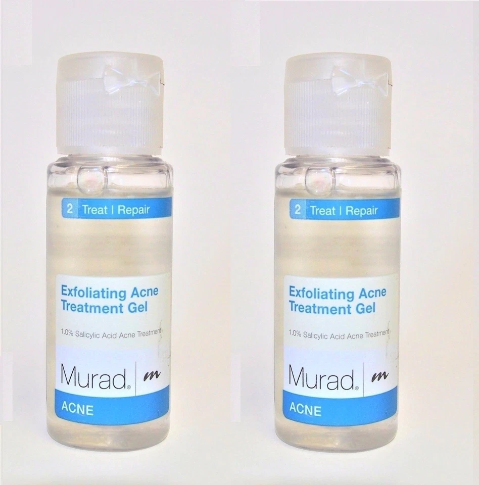 2 x MURAD EXFOLIATING ACNE TREATMENT GEL 1 FL.OZ   ( 2 oz total) - Image 1 of 1