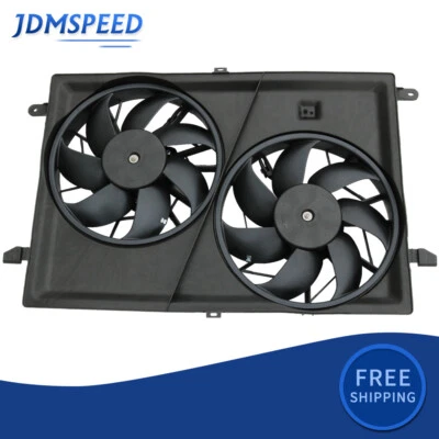 Radiator Cooling Fan Fit For 2007-2017 GMC Acadia 2009-2017 Chevrolet Traverse - Image 1 of 4