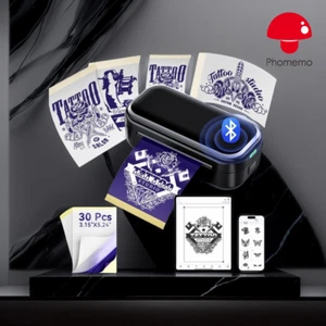 Phomemo TP31 Tattoo Stencil Printer Mini Tattoo Printer w/ 30pcs Transfer Paper - Picture 1 of 6