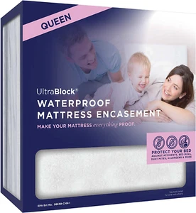 Ultrablock Premium Protezione Materasso con Cerniera Copertura Impermeabile Ferma L'enuresi - Foto 1 di 15