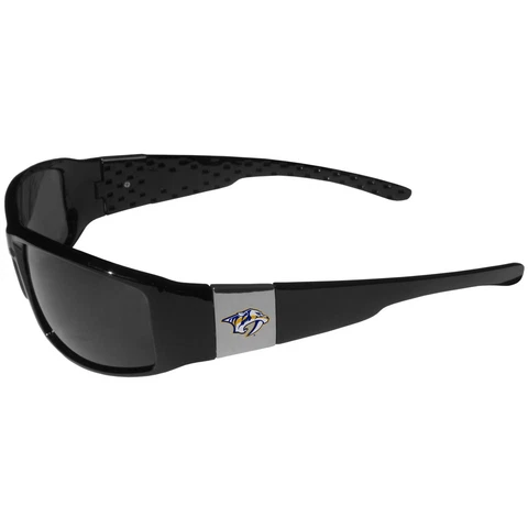 Nashville Predators Chrome Wrap Sunglasses Licensed NHL Hockey Cover