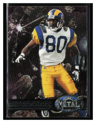 1997 Metal Universe #110 Isaac Bruce - Image 1 of 2