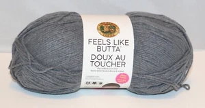 Pacchetto bonus 4 filati antracite Feels Like Butta 9,7 oz 590 yds medio NUOVO - Foto 1 di 5