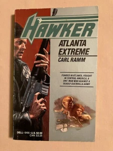 Hawker #9: Atlanta Extreme by Carl Ramm (1986, Paperback) Randy Wayne White - Imagen 1 de 1