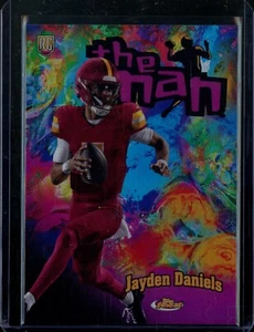 2024 Topps Finest Jayden Daniels #TM-1 The Man (RC) Case Hit SSP Commanders - Bild 1 von 2
