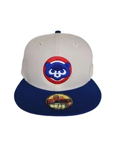 New Era Chicago Cubs 59fifty Stone Edition Fitted Hat Size 7 1/8 New - Picture 1 of 14