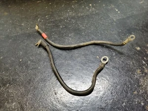 1977 Honda CB400F original CB 400 Four battery leads wires connections + -  - Picture 1 of 8