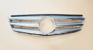 GRILL Kühlergrill Kühlergitter FRONT chrom für MERCEDES W204 2007- AVANTGARDE - Bild 1 von 1