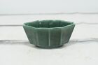 Vintage . Hull Pottery MidCentury Green Planter Pot 10-Sided Green Planter #447