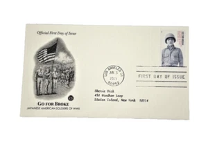 Go For Broke Stamps / FDC First Day Issue Envelopes - Picture 1 of 2