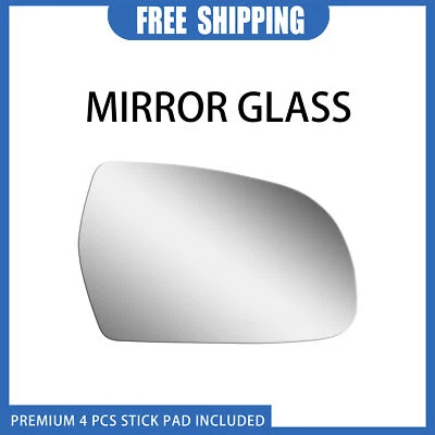 Nuevo espejo retrovisor cristal compatible con Audi A3 Quattro 2011 2012 2013 lado derecho convexo + adhesivo Foto 1 de 4