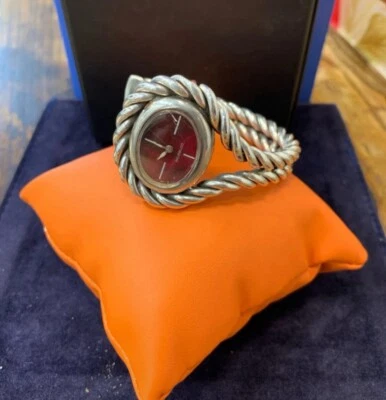 orologio in argento a carica manuale vintage - Immagine 1 di 4