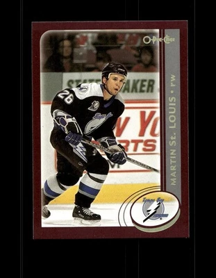 2002-03 O-Pee-Chee #37 Martin St. Louis Pee-Chee - Factory Set - Image 1 of 2