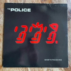 THE POLICE - GHOST IN THE MACHINE   VG+/VG+ VINYL LP / PRINTED INNER - Picture 1 of 10