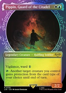 MTG PIPPIN, GUARD OF THE CITADEL SHOWCASE FOIL Lord of the Rings NM - Bild 1 von 1
