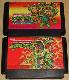 Teenage Mutant Ninja Turtles 1+2 Cartridge Famicom FC